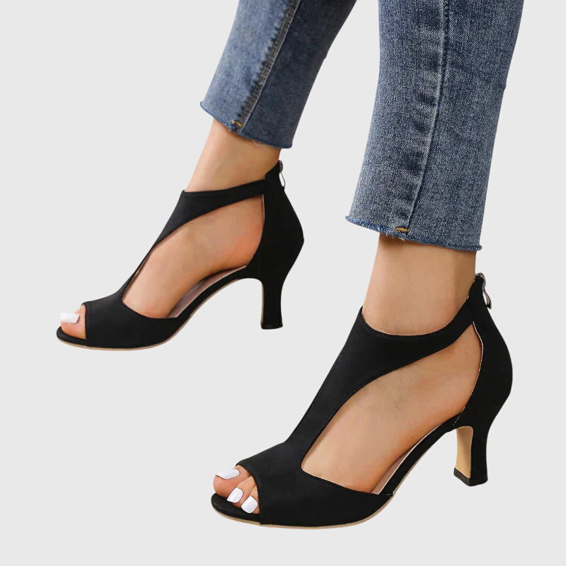 Mulheres Saltos Ortopédicos Stretch Estável