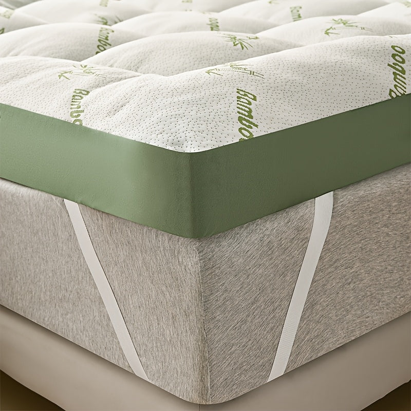 Honor | Topper de Colchão King Size | Bambu Viscose, Suporte Lombar | Frescura e Conforto
