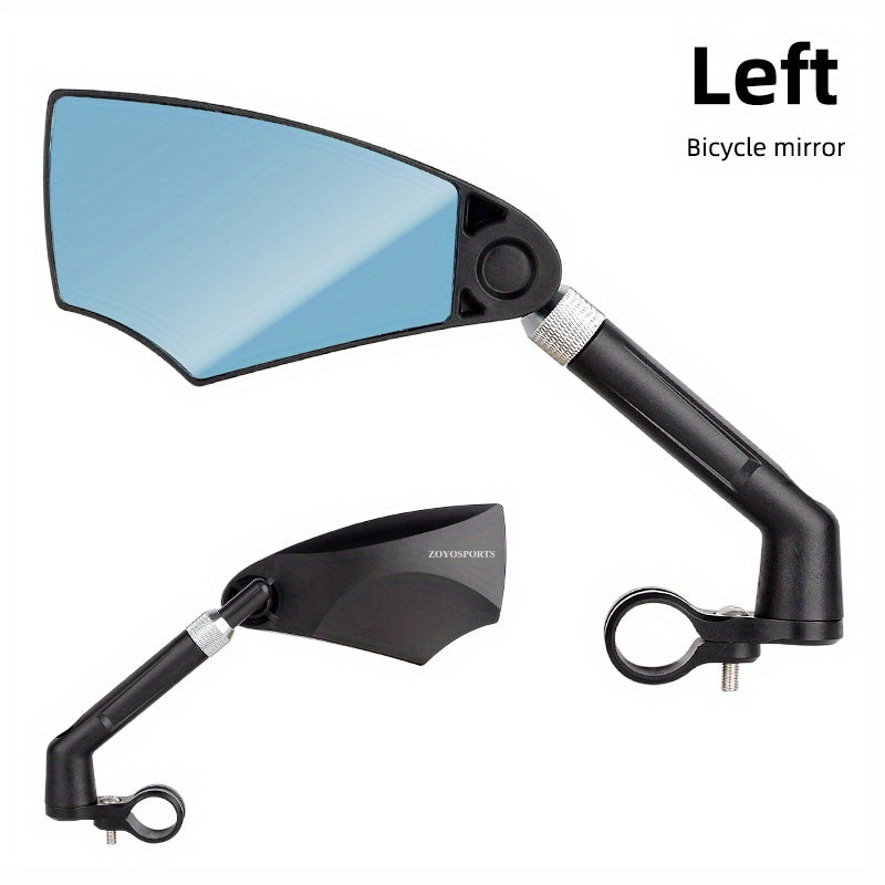 Gigi | Espelho Retrovisor para Bicicleta | 360° Ajustável, Universal | PA Resistente