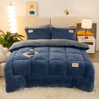 Freya | Edredom Plush Extra Grosso Antistático Outono Inverno