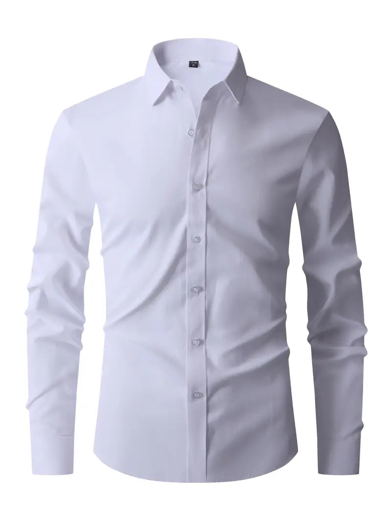 Elowen | Camisa Slim Fit Masculina com Botões