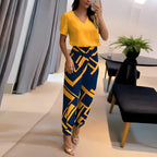 Leah | Conjunto Feminino Blusa e Calça Manga Bufante