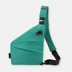 Bolsa Crossbody Antifurto Leve Multicompartimentos