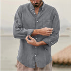 Camisa Masculina | Estilo Casual, Respirável | Esme