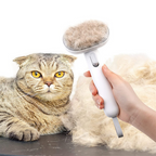 Aria | Escova para Gatos com Limpeza Automática