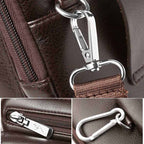 Bolsa Crossbody Masculina Couro