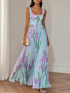Amara | Vestido Feminino Floral Corte A Boho