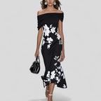 Vera | Vestido Midi Floral Evasê