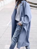 Luna | Casaco Longo Feminino Oversized Inverno