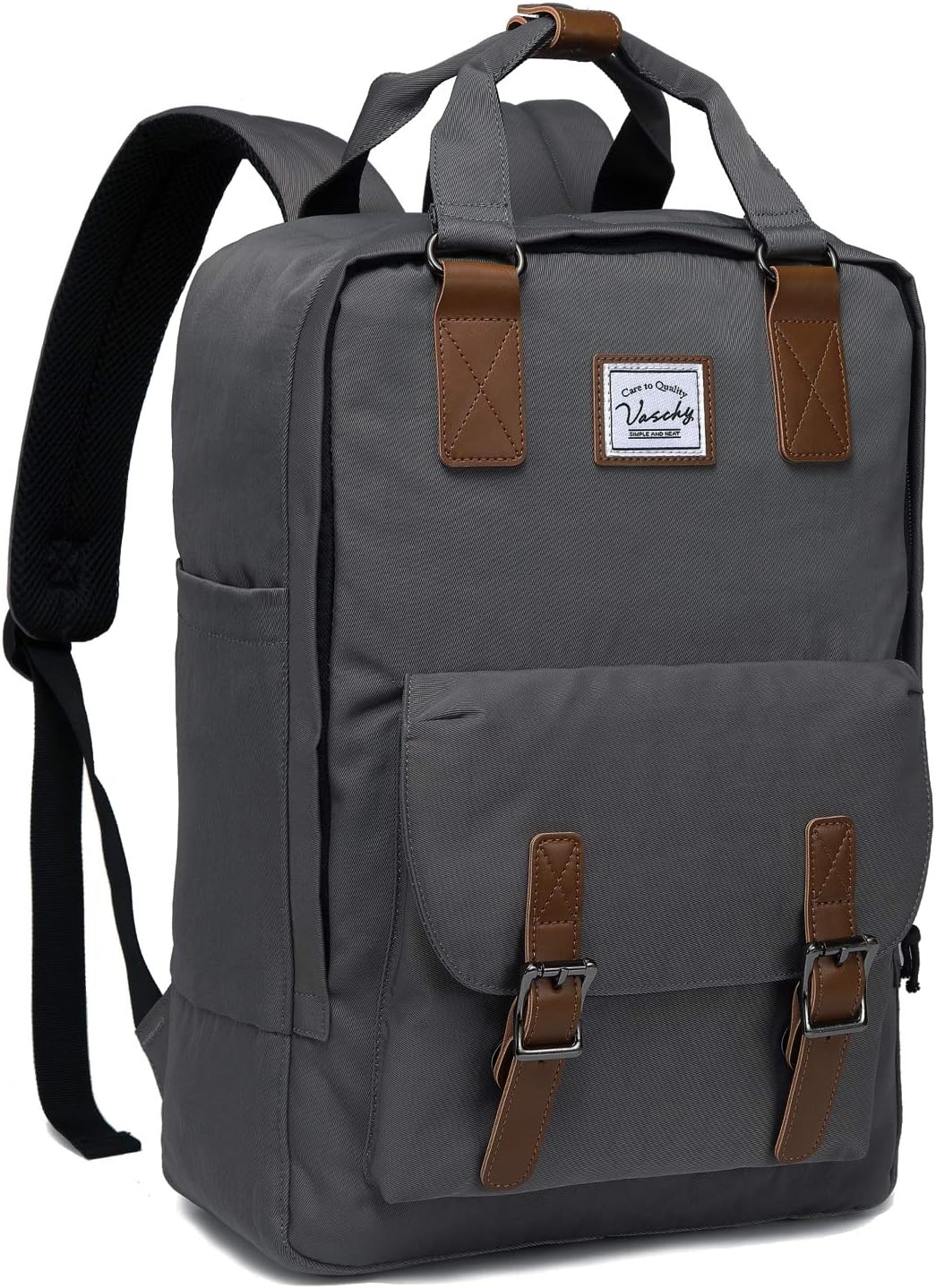 Mochila para Laptop 15,6" | Resistente à Água, Vintage | Organizer, Vinylon