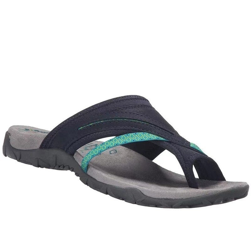 Willa | Sandálias Ortopédicas Femininas Flip Flop Suporte Plantar