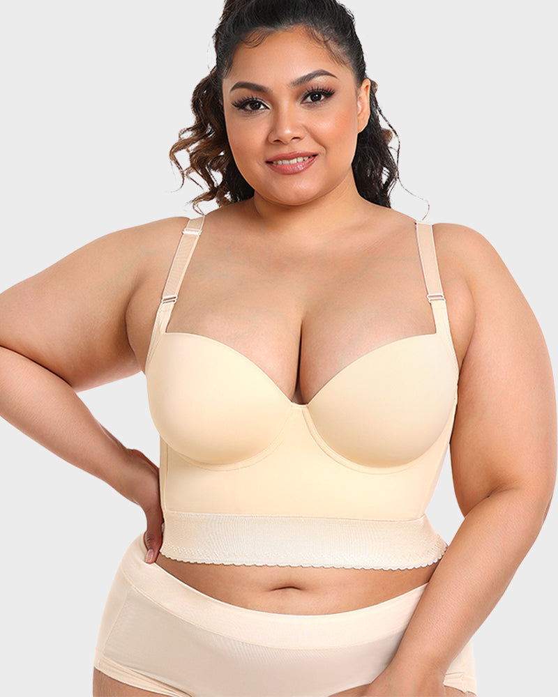 Anouk | Sutiã Push Up Feminino Longline Acolchoado com Bojo