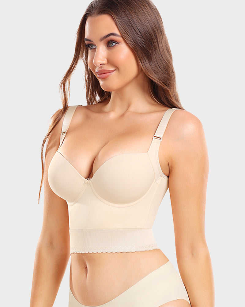 Anouk | Sutiã Push Up Feminino Longline Acolchoado com Bojo