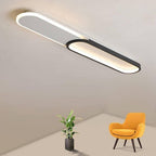 Esma | Luminária de Teto LED | Kit 2 Unidades, Retangular, Minimalista | Metal