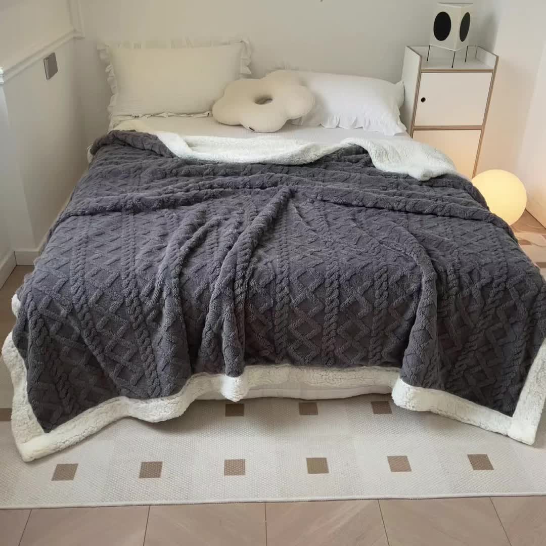 Aria | Manta de Velo Reversível para Sofá e Cama