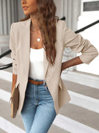 Blazer Feminino | Estruturado, Corte Elegante | Casual, Social e Trabalho