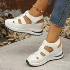 Sandálias Femininas Ortopédicas | Velcro, Conforto Premium