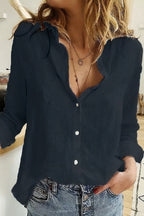 Marlowe | Blusa Feminina Decote V Ampla Manga Longa