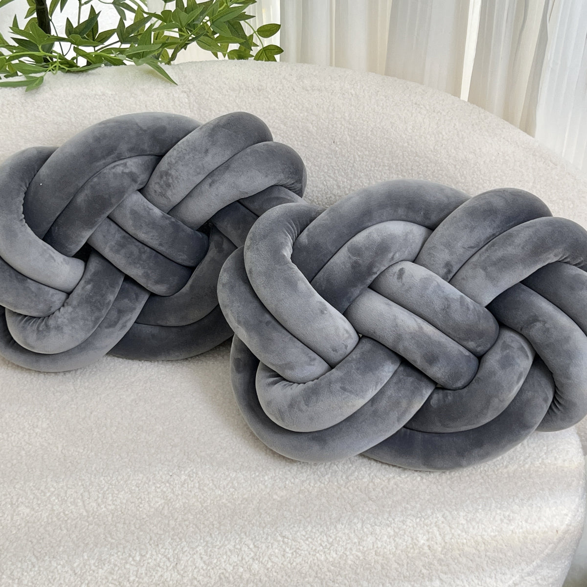 Pearl | Almofadas Decorativas | Pack 2 Unidades, Pelúcia Macia | Sofá, Cama, Sala