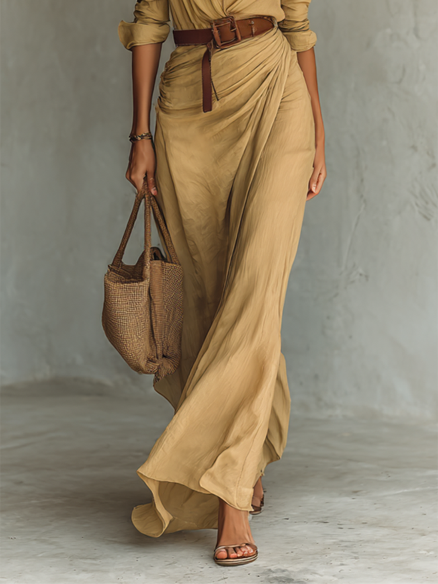 Romy | Vestido Longo Boho Feminino Estampado