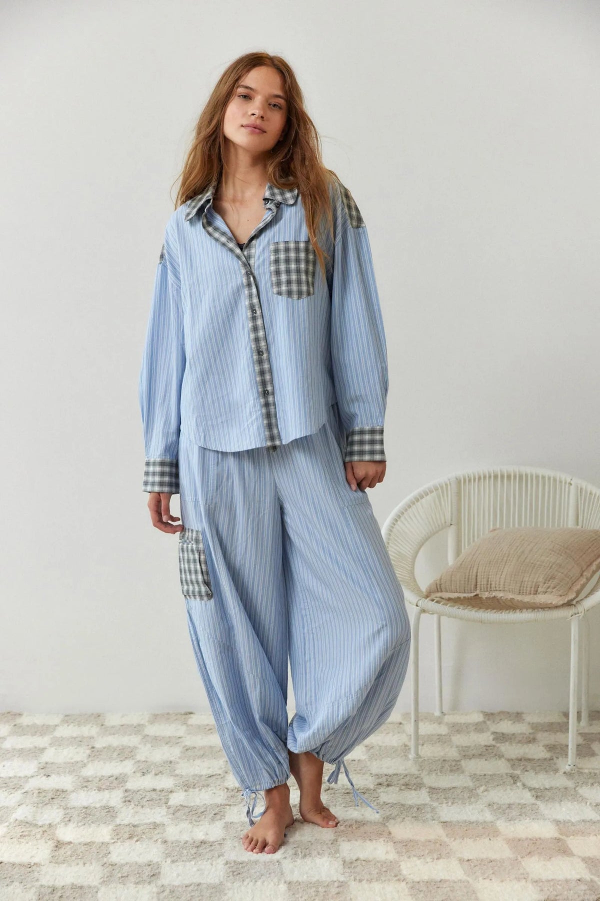 Iris | Conjunto Pijama Feminino 2 Peças Algodão