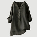 Marlow | Blusa de Linho Feminina Relaxada