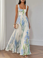 Amara | Vestido Feminino Floral Corte A Boho