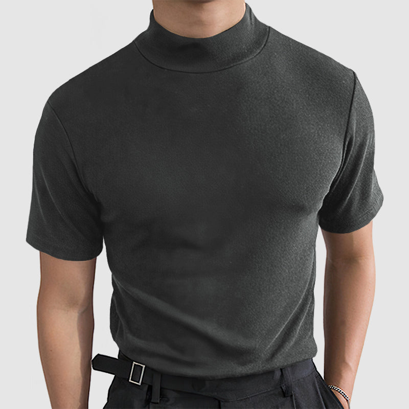 Homem Camisola Gola Alta Casual