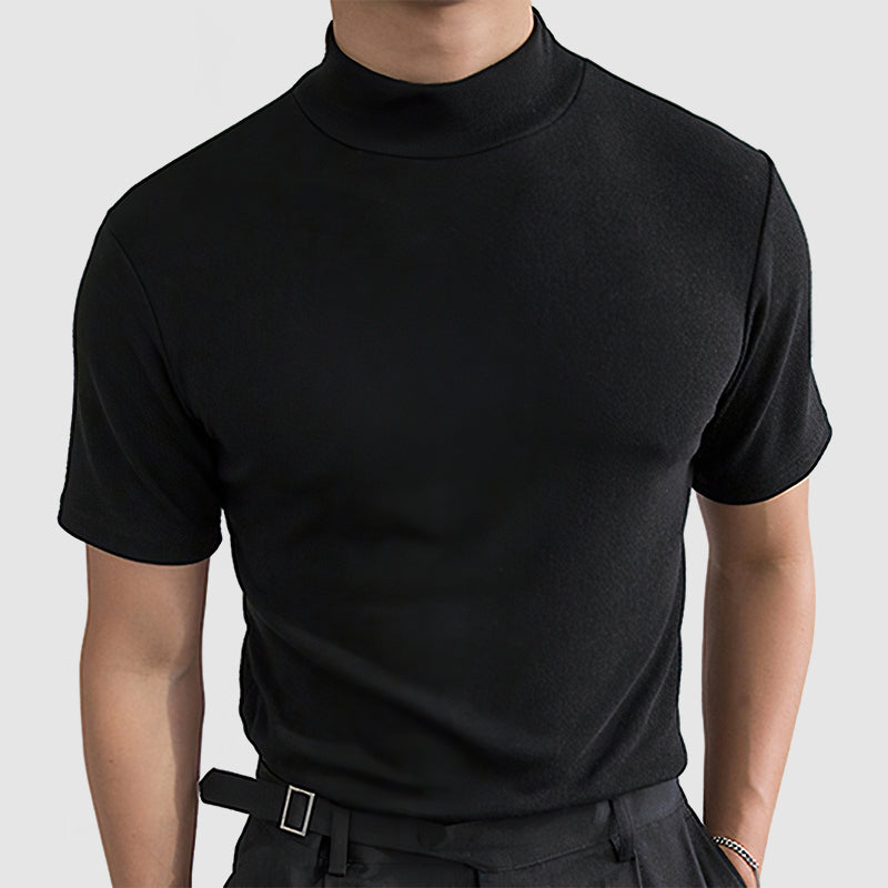 Homem Camisola Gola Alta Casual