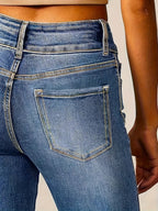 Ottoline | Mulher Jeans Flare Cintura Alta Modelador