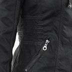 Faye | Mulher Jaqueta com Capuz e Zíper Slim Fit