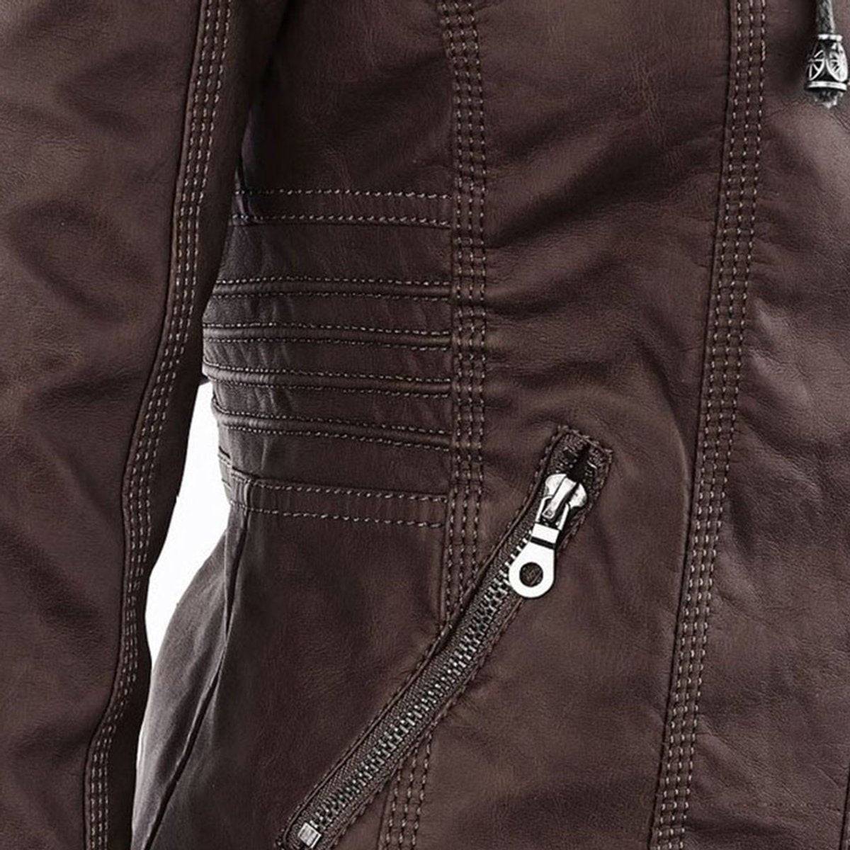 Faye | Mulher Jaqueta com Capuz e Zíper Slim Fit