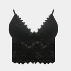 Blusa Cropped de Renda para Mulher | Verão, Delicado