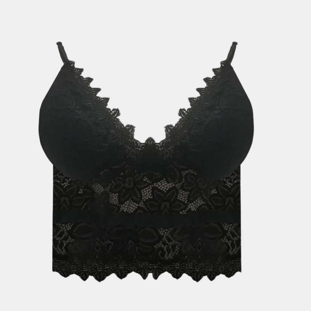 Blusa Cropped de Renda para Mulher | Verão, Delicado