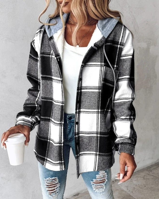 Mulher Hoodie Estampado Bolso Canguru