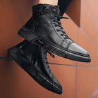 Botas de Pele para Homem | Preto