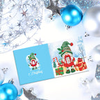 Embla | Kit 12 Cartões de Felicitações Diamond Painting Natal Ano Novo