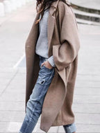 Luna | Casaco Longo Feminino Oversized Inverno