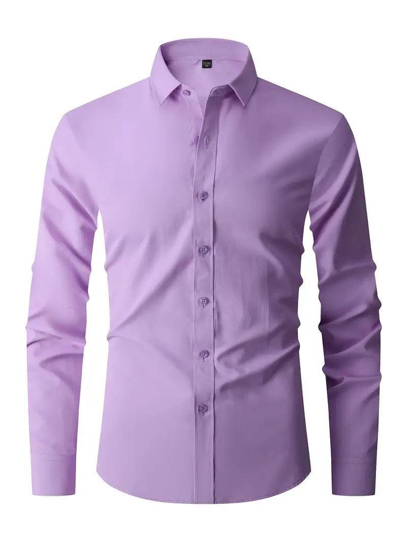 Elowen | Camisa Slim Fit Masculina com Botões