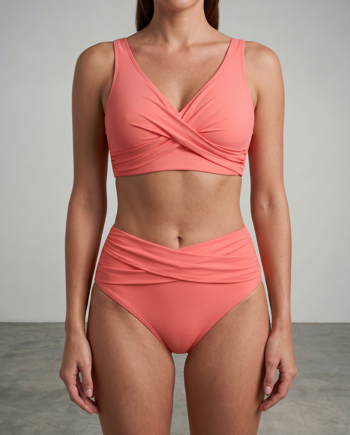 Biquíni Envolvente Mulher | Design Cruzado, Conforto Elástico