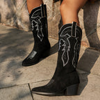 Kestrel | Botas Cowboy Femininas com Bordados Western