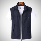 Wenna | Colete Masculino Utility Regular Fit com Bolsos