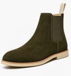 Botas Chelsea Masculinas | Camurça, Tornozelo Baixo | Elegantes