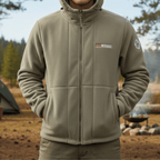 Vada | Casaco Fleece Masculino Corta-Vento Regular Fit