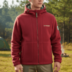 Vada | Casaco Fleece Masculino Corta-Vento Regular Fit