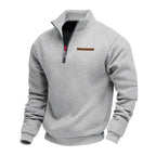 Lux | Homem Fleece Camisola Half-Zip Regular Fit