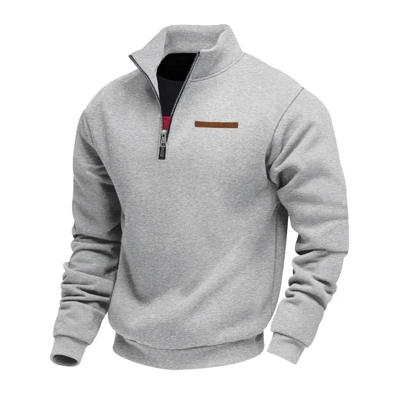 Lux | Homem Fleece Camisola Half-Zip Regular Fit