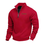 Lux | Homem Fleece Camisola Half-Zip Regular Fit
