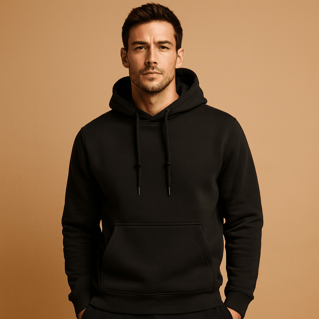 Faye | Homens Hoodie Canguru Casual Regular Fit