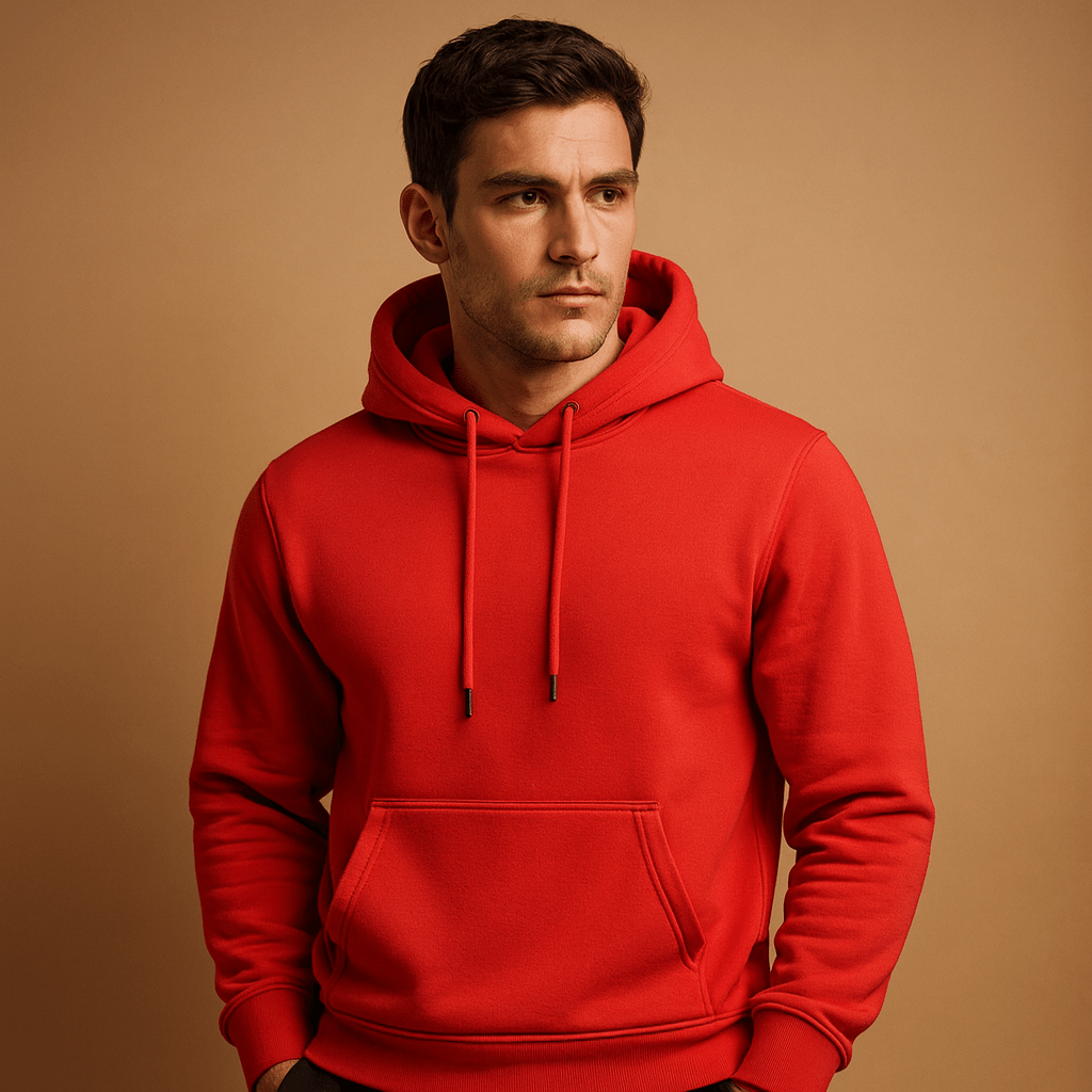 Faye | Homens Hoodie Canguru Casual Regular Fit